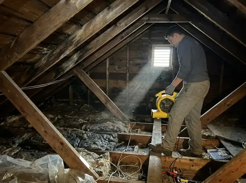 attic-water-damage-drying-proc-007 — frequently asked questions, Emergency Water Extraction & 24/7 Flood Response in Weldon,…